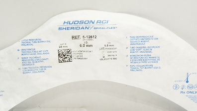 Teleflex 5-12612 Hudson RCI Sheridan Reinforced Tracheal Tube 24mm x 6mm x 8.8mm